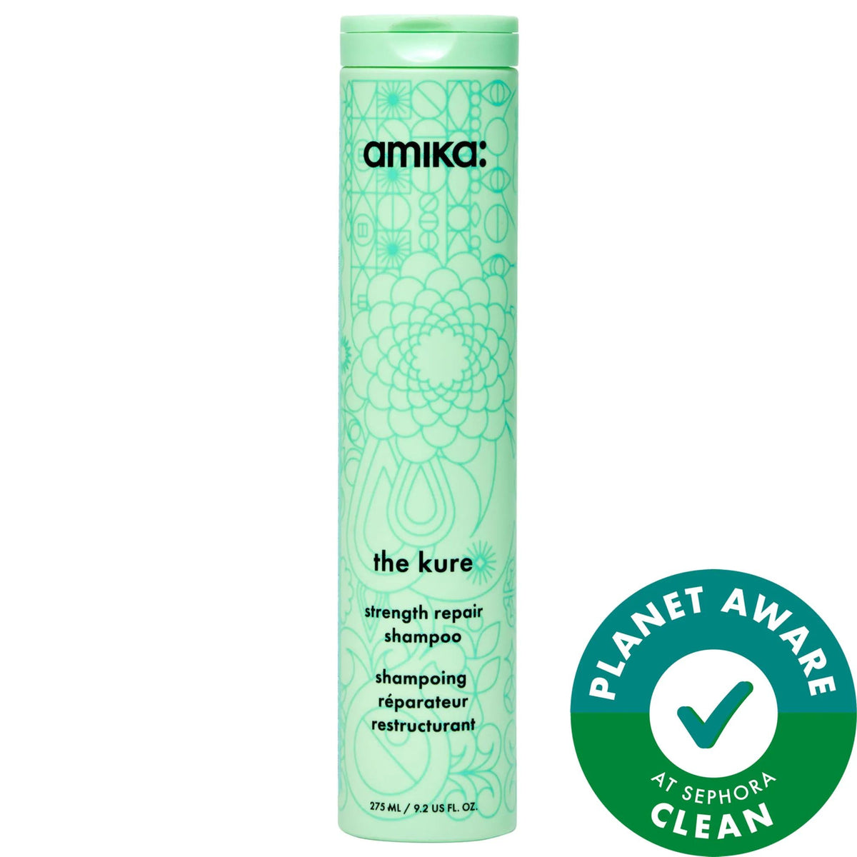 The Kure Strength Repair Shampoo: Strengthens & Reduces Breakage - Vegan, Color Safe, Dry & Damaged Hair Shampoo, Sea Buckthorn Infused