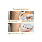 Beautycarebag Hair Eraser for Women and Men, Reusable Hair Remover Device Magic Painless Exfoliation Hair Removal Tool, Magic Hair Eraser for Back Arms Legs